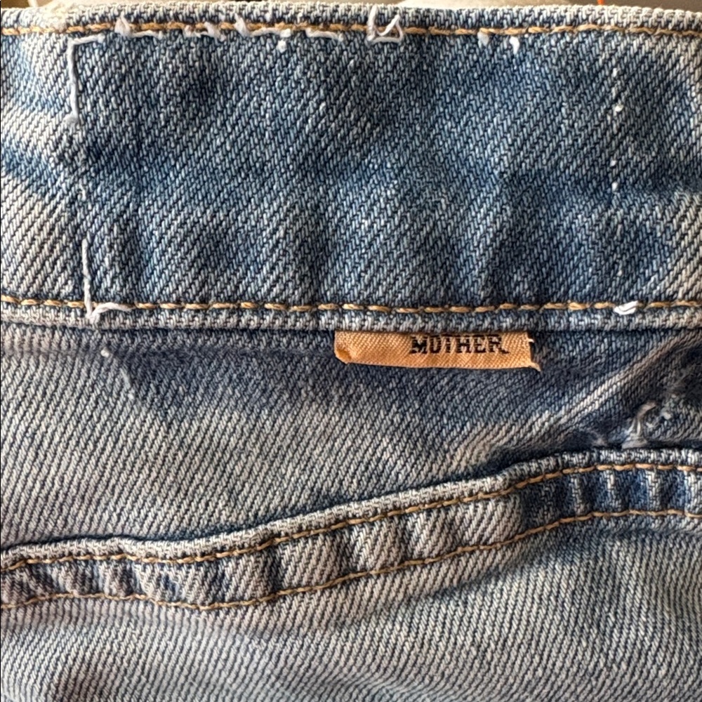Mother Superior High Waisted Rider Skimp Jeans - Picture 5 of 6
